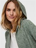 VMDOFFY LS OPEN HOOD CARDIGAN laurel wreath