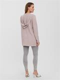 VMDOFFY LS OPEN HOOD CARDIGAN woodrose