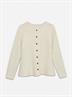 VMDOFFYJAQUARD LS O-NK PEPLUM CARDI NOO birch
