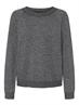 VMDOFFYSHINE LS O-NECK BLOUSE REP NOOS asphalt