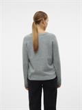 VMDOFFYSHINE LS O-NECK BLOUSE REP NOOS balsam green