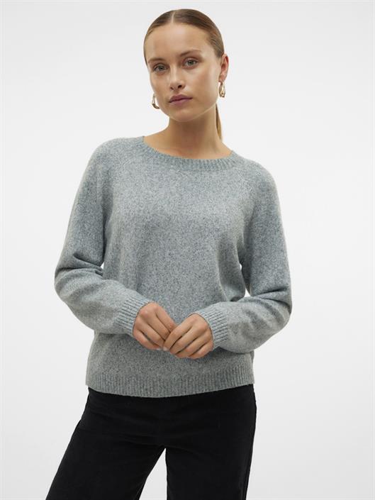 vmdoffyshine-ls-o-neck-blouse-rep-noos-balsam-green