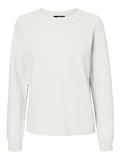 VMDOFFYSHINE LS O-NECK BLOUSE REP NOOS snow white