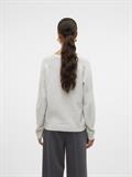 VMDOFFYSHINE LS O-NECK BLOUSE REP NOOS snow white