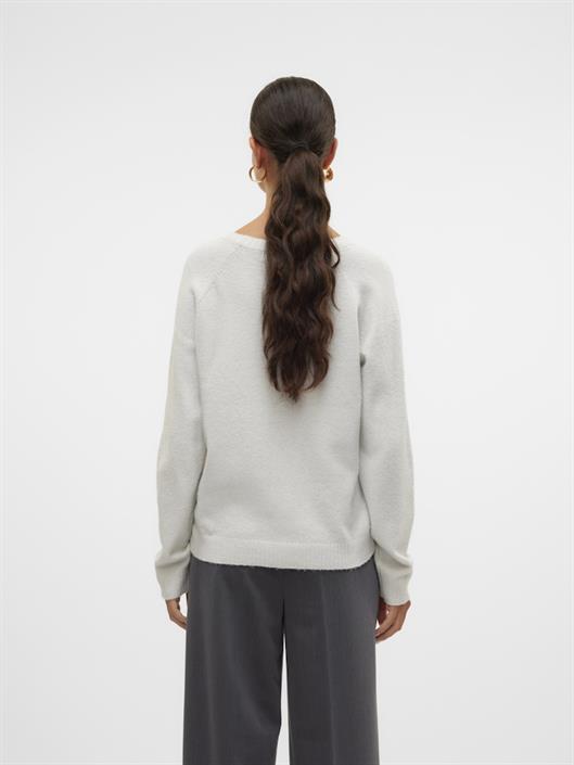 vmdoffyshine-ls-o-nk-blouse-rep-noos-lx-snow-white