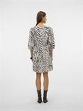 VMDORA DESY 3/4 V-N SHORT DRESS WVN BTQ cloud dancer