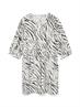 VMDORA DESY 3/4 V-N SHORT DRESS WVN BTQ cloud dancer