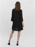 VMEASY 3/4 SHORT DRESS WVN GA black1