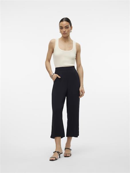 VMEASY JOY HW CULOTTE PANTS WVN GA black1