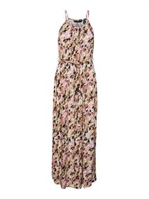 VMEASY SLIT MAXI DRESS R1 WVN GA tigers eye-ina