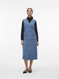 VMEDEN SL CALF DNM VEST GU3205 medium blue denim