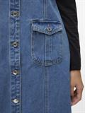VMEDEN SL CALF DNM VEST GU3205 medium blue denim