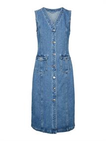 VMEDEN SL CALF DNM VEST GU3205 medium blue denim