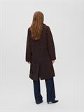 VMELENA LONG COAT NOOS chocolate torte