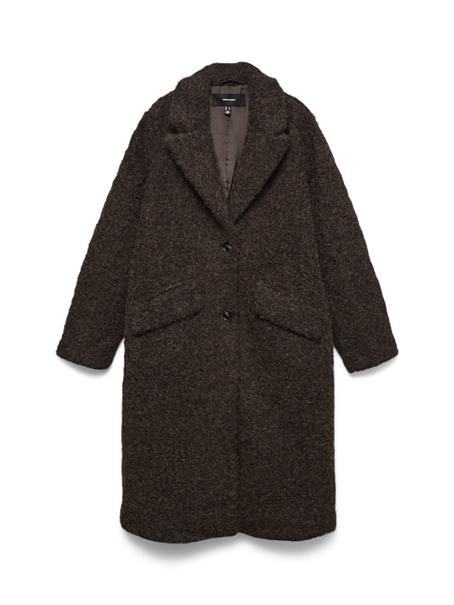 VMELENA LONG COAT NOOS chocolate torte