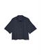 VMELIZA SHORT 2/4 SLEEVE SHIRT WVN NOOS navy blazer