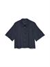 VMELIZA SHORT 2/4 SLEEVE SHIRT WVN NOOS navy blazer