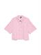 VMELIZA SHORT 2/4 SLEEVE SHIRT WVN NOOS pink-a-boo