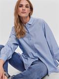 VMELLA L/S BASIC SHIRT NOOS cashmere blue