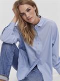 VMELLA L/S BASIC SHIRT NOOS cashmere blue