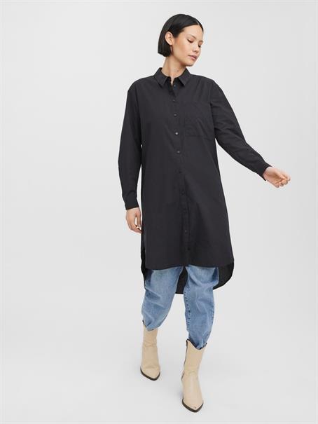 VMELLA L/S LONG SHIRT NOOS black