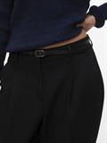 VMELMA MW BARREL BELT ANKLE PANT NOOS black