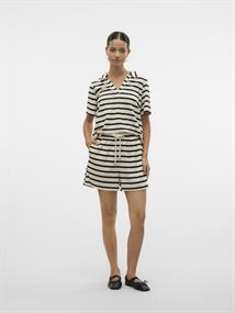 VMEMELI S/S V-NECK TOP JRS LCS birch1