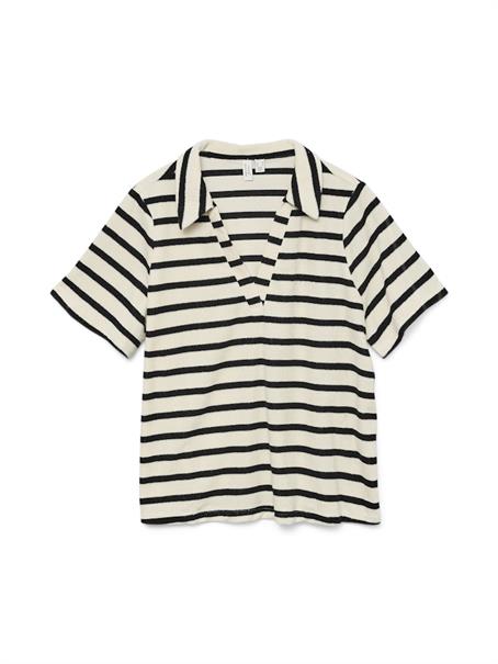 VMEMELI S/S V-NECK TOP JRS LCS birch1