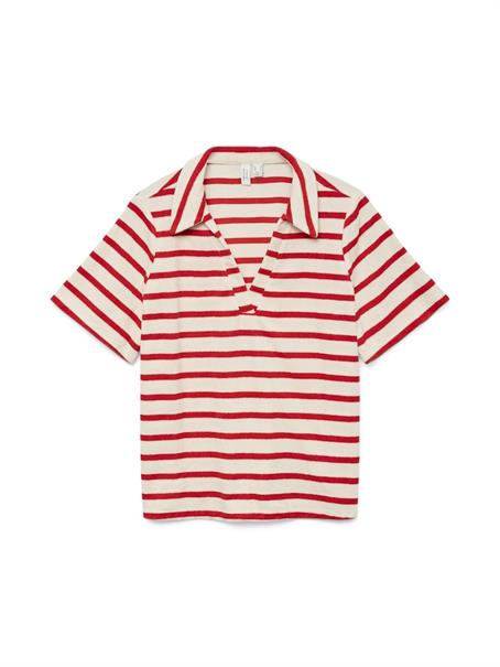 VMEMELI S/S V-NECK TOP JRS LCS birch2