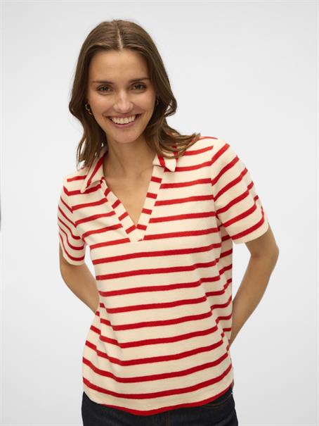 VMEMELI S/S V-NECK TOP JRS LCS birch2