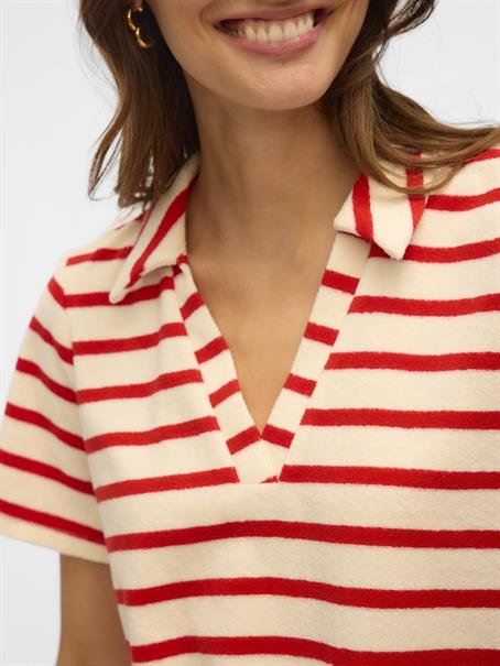 VMEMELI S/S V-NECK TOP JRS LCS birch2