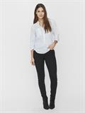 VMERIKA STRIPE 3/4 SHIRT TOP WVNE10 snow white2