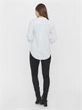 VMERIKA STRIPE 3/4 SHIRT TOP WVNE10 snow white2