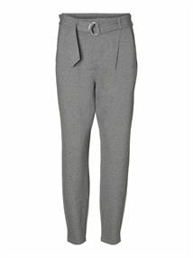 VMEVA HR LOOSE BELT PANT GA COLOR medium grey melange