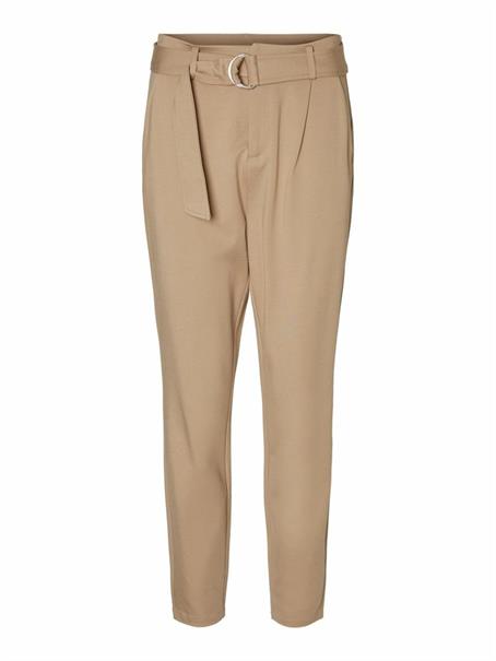 VMEVA HR LOOSE BELT PANT GA COLOR silver mink