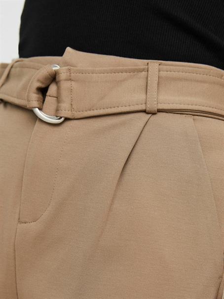 VMEVA HR LOOSE BELT PANT GA COLOR silver mink