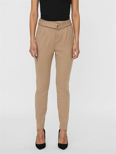 VMEVA HR LOOSE BELT PANT GA COLOR silver mink