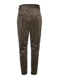 VMEVA HR LOOSE PAPERBAG CORD PANT NOOS peat