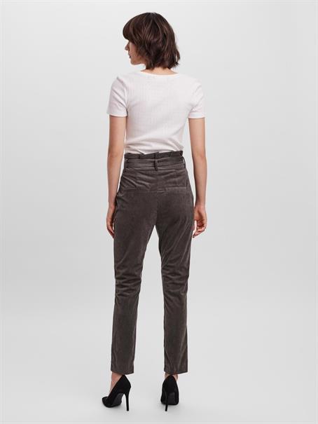 VMEVA HR LOOSE PAPERBAG CORD PANT NOOS peat