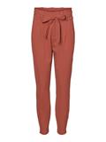 VMEVA HR LOOSE PAPERBAG PANT GA COLOR marsala