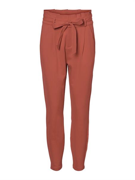 VMEVA HR LOOSE PAPERBAG PANT GA COLOR marsala
