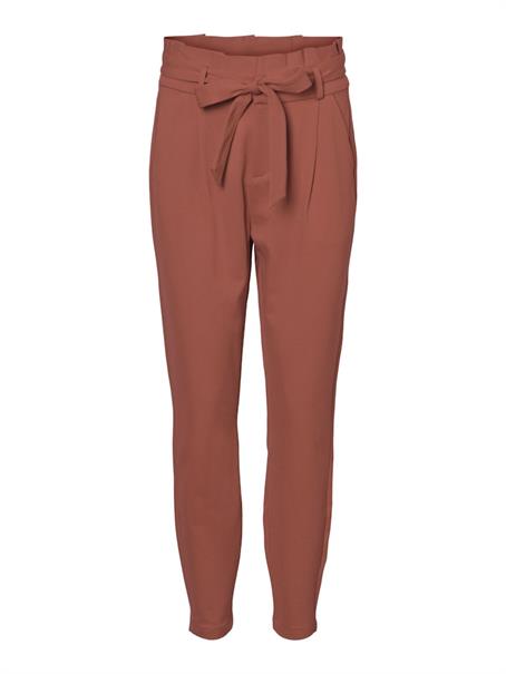 VMEVA HR LOOSE PAPERBAG PANT GA COLOR marsala