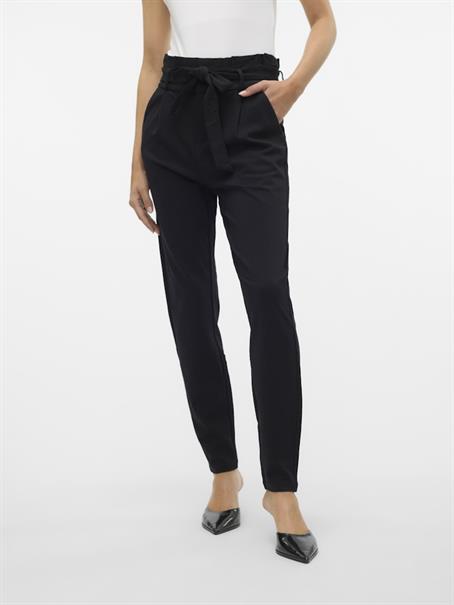 VMEVA HR LOOSE PAPERBAG PANT GA NOOS black