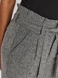 VMEVA HR LOOSE PAPERBAG SP PANT NOOS medium grey melange