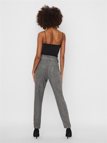VMEVA HR LOOSE PAPERBAG SP PANT NOOS medium grey melange