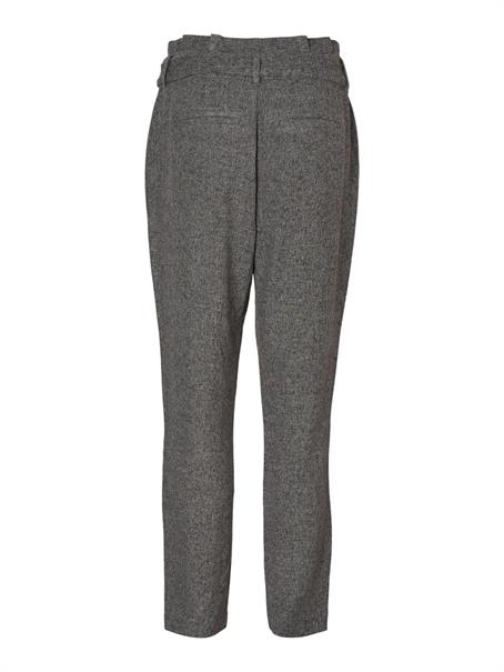 VMEVA HR LOOSE PAPERBAG SP PANT NOOS medium grey melange