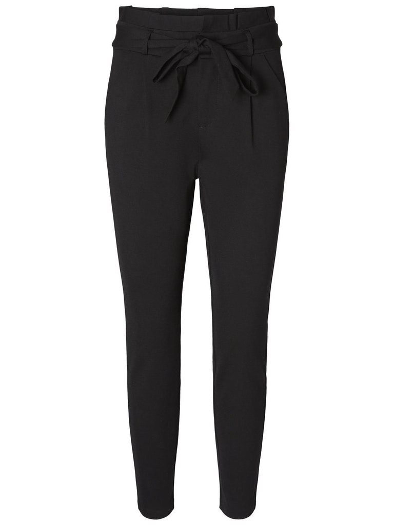 Vero Moda Damen Hose VMEVA HW LOOSE PAPERBAG PANT GA NOOS black bequem  online kaufen bei