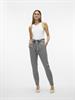 VMEVA HW LOOSE PAPERBAG PANT NOOS medium grey melange