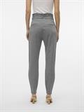 VMEVA HW LOOSE PAPERBAG PANT NOOS medium grey melange