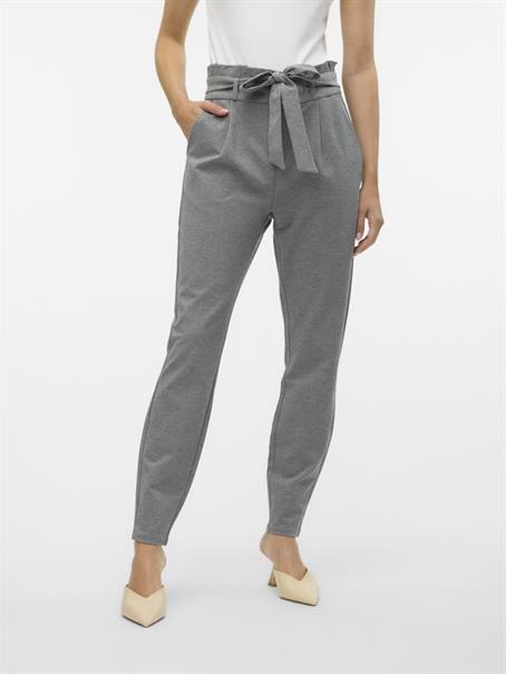 VMEVA HW LOOSE PAPERBAG PANT NOOS medium grey melange